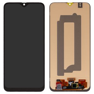 Pantalla LCD puede usarse con Samsung M215 Galaxy M21, M305 Galaxy M30, M307 Galaxy M30s, M315 Galaxy M31, negro, sin marco, FLYCDI, con borde ancho, OLED 