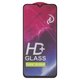 Vidrio de protección templado All Spares puede usarse con Samsung A405 Galaxy A40, Full Glue, compatible con estuche, negro, capa de adhesivo se extiende sobre toda la superficie del vidrio