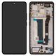 Pantalla LCD puede usarse con Xiaomi Poco X7 Pro, negro, con marco, Original (PRC), 2412DPC0AG, 2412DPC0AI