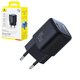 Adaptador de red Baseus PicoGo, W, Fast Charge, negro, 1 puerto, #P10176800123-00
