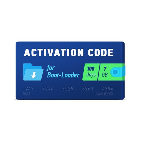 Активаційний код Boot Loader 2.0 100 днів, 7 ГБ 