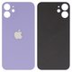 Задняя панель корпуса для iPhone 12 mini, фиолетовая, big hole