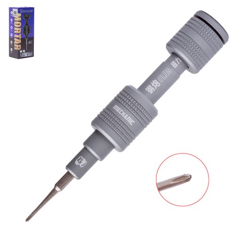 Викрутка хрестова Mechanic Mortar Plus +1.5, Phillips