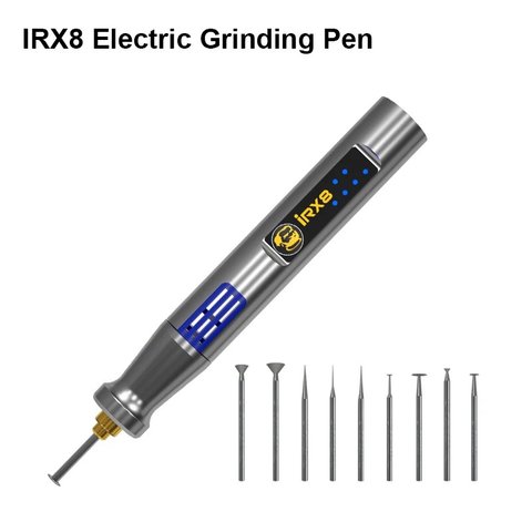 Полировочная машина Mechanic iRX8, с насадками, аккумуляторная