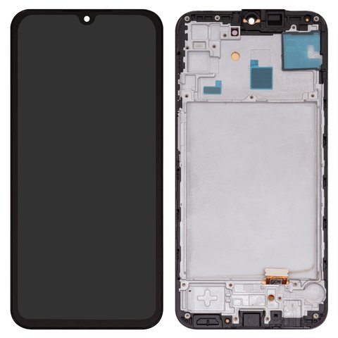 Дисплей для Samsung A155 Galaxy A15, A156 Galaxy A15 5G, чорний, з рамкою, High Copy, original LCD size, OLED 