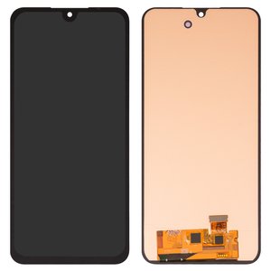 Дисплей для Samsung A165 Galaxy A16, A166 Galaxy A16 5G, A266 Galaxy A26, M166 Galaxy M16, черный, без рамки, High Copy, с широким ободком, OLED 