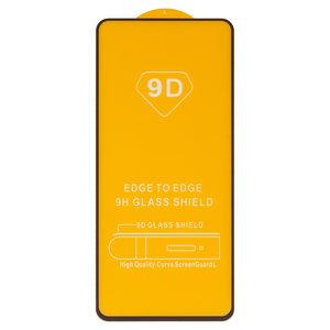 Захисне скло для Realme GT Neo 3, сумісне з чохлом, Full Glue, без упаковки , чорний