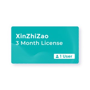Ліцензія XinZhiZao на 3 місяці 1 користувач 