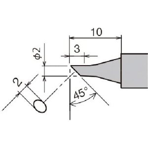 Паяльное жало Goot PX 28RT S2CF