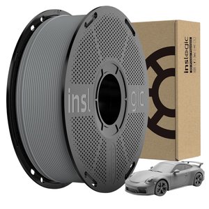 Філамент для 3D принтера INSLOGIC MATTE PLA Grey, 1 кг