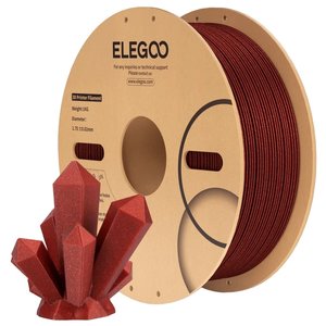 Філамент для 3D принтера ELEGOO PLA Sparkle Red, 1 кг