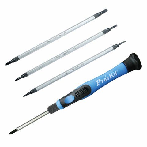 Professional Screwdriver Pro'sKit SD 084D with Reversible Blade Set
