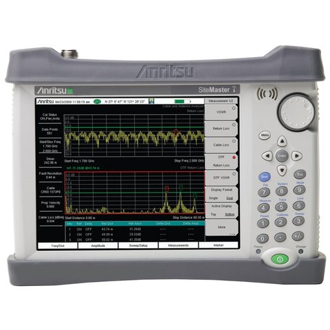 Analizador de espectros, cables y antenas  Anritsu S332E Site Master