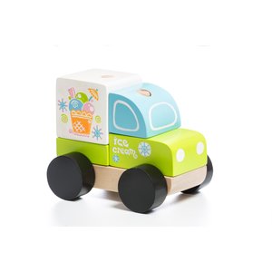 Juego de construcción CUBIKA "Camión de helados" LM-8 Juego de construcción CUBIKA "Camión de helados" LM-8
