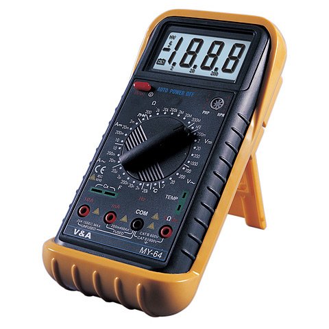 Mastech MY64 Full Featured 32-Range Digital Multimeter with High Accuracy OEM By Tekpower 